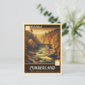 Cumberland, Rhode Island | VINTAG Postkarte (Stehend Vorderseite)