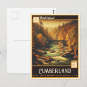 Cumberland, Rhode Island | VINTAG Postkarte (Vorne/Hinten)