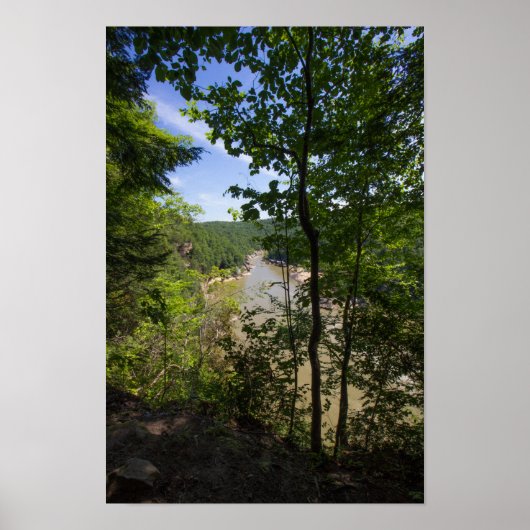 Cumberland River Overlook, Kentucky Poster (Vorne)
