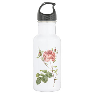 Cumberland-Rose von Redouté Trinkflasche