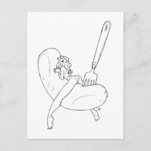 Cumberland Sausage Postkarte
