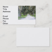 Cumberland-Spur Visitenkarte (Vorne/Hinten)