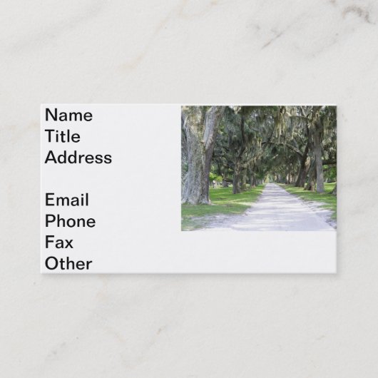 Cumberland-Spur Visitenkarte (Vorderseite)