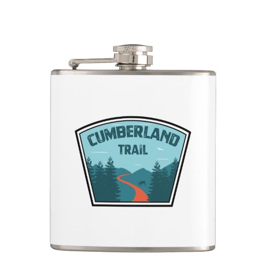 Cumberland Trail Tennessee Flachmann (Vorderseite)