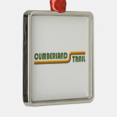 Cumberland Trail Tennessee Ornament Aus Metall (Rechts)