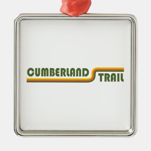 Cumberland Trail Tennessee Ornament Aus Metall (Vorne)