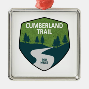 Cumberland Trail Tennessee Ornament Aus Metall