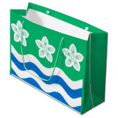 Cumberland (UK-Landkreis) Große Geschenktüte (Vorderseite Schrägansicht)