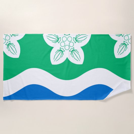 Cumberland (UK-Landkreis) Strandtuch (Vorderseite)