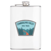 Cumberland Valley Rail Trail Flachmann (Vorderseite)