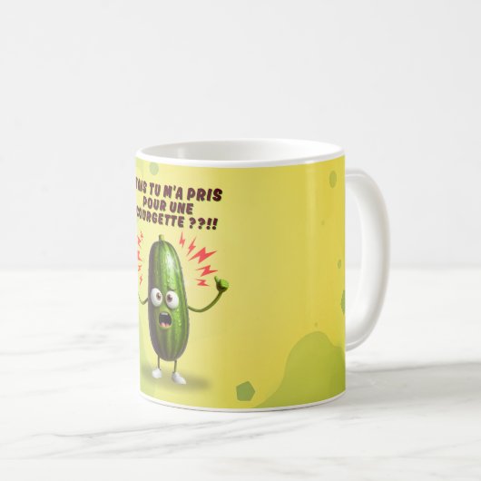 Cumbou-Gurke Kaffeetasse (VorderseiteRechts)