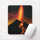 Cumbre Vieja Vulkan Mousepad (Mit Mouse)