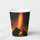 Cumbre Vieja Vulkan   Pappbecher (Vorderseite)