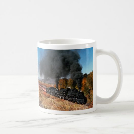 Cumbres und Toltec Eisenbahn, Nr. 487 und Nr. 484, Kaffeetasse (Rechts)