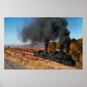 Cumbres und Toltec Eisenbahn, Nr. 487 und Nr. 484, Poster