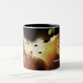 Cumbria ACF Kadett-Tasse Zweifarbige Tasse (Mittel)