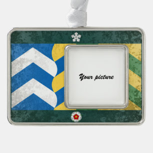 Cumbria Rahmen-Ornament Silber