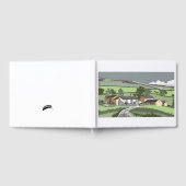 Cumbrian Farmhouse Guest Book Gästebuch (Voll)