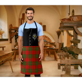 Cumming Clan Abzeichen & Tartan Kilt Schürze