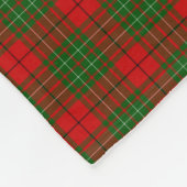 Cumming Crest Badge and Tartan Fleecedecke (Ecke)