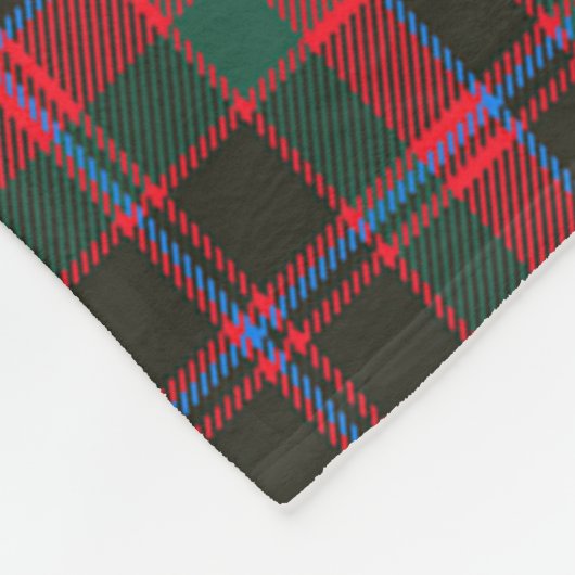 Cumming Jagd Ancient Clan Abzeichen Tartan Kariert Fleecedecke (Ecke)