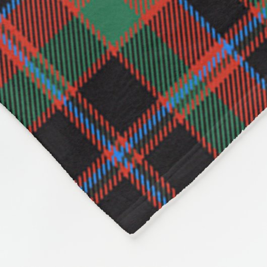 Cumming Jagd Ancient Clan Abzeichen Tartan Kariert Fleecedecke (Ecke)