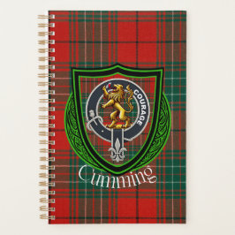 Cumming Scottish Clan Tartan & Crest Planer