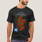 Cumming Scottish Clan Tartan Scotland T-Shirt (Vorderseite)