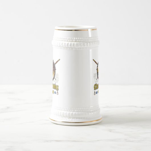 Cumming-Wappen-Abzeichen Bierglas (Mittel)