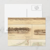 Cumming's Pt Batterien und Arbeiten Postkarte (Vorne/Hinten)
