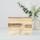 Cumming's Pt Batterien und Arbeiten Postkarte (Stehend Vorderseite)