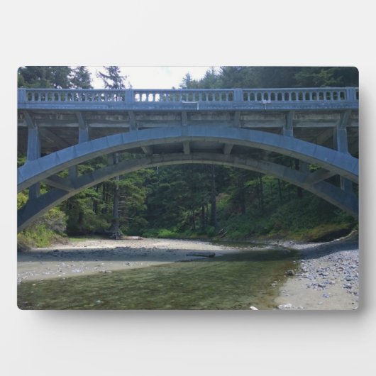 Cummins Creek im Neptune Staat Park, OR Fotoplatte (Vorderseite)