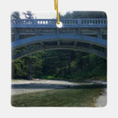 Cummins Creek im Neptune Staat Park, OR Keramikornament (Vorderseite)