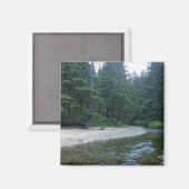 Cummins Creek im Neptune Staat Park, OR Magnet (Vorderseite/Rückseite)