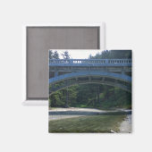 Cummins Creek im Neptune Staat Park, OR Magnet (Vorderseite/Rückseite)