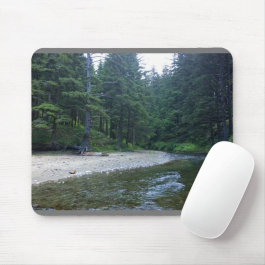 Cummins Creek im Neptune Staat Park, OR Mousepad (Mit Mouse)
