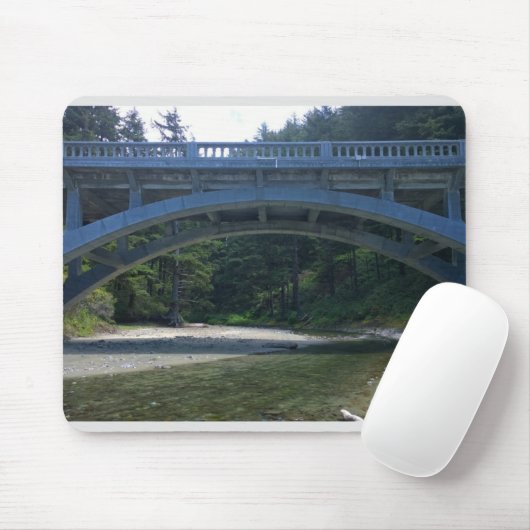 Cummins Creek im Neptune Staat Park, OR Mousepad (Mit Mouse)