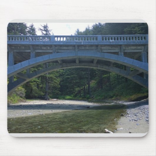 Cummins Creek im Neptune Staat Park, OR Mousepad (Vorne)