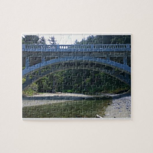 Cummins Creek im Neptune Staat Park, OR Puzzle (Horizontal)