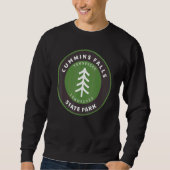 Cummins Falls Staat Park Tennessee Tn Forest Abzei Sweatshirt (Vorderseite)