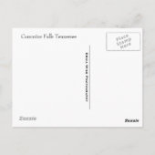 Cummins Wasserfall Postkarte (Rückseite)