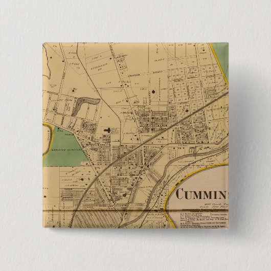 Cumminsville, Ohio Button (Vorderseite)