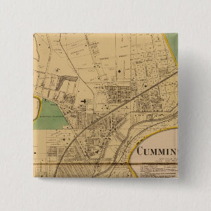 Cumminsville, Ohio Button