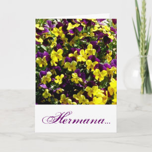 Cumpleaños de la Hermana Karte