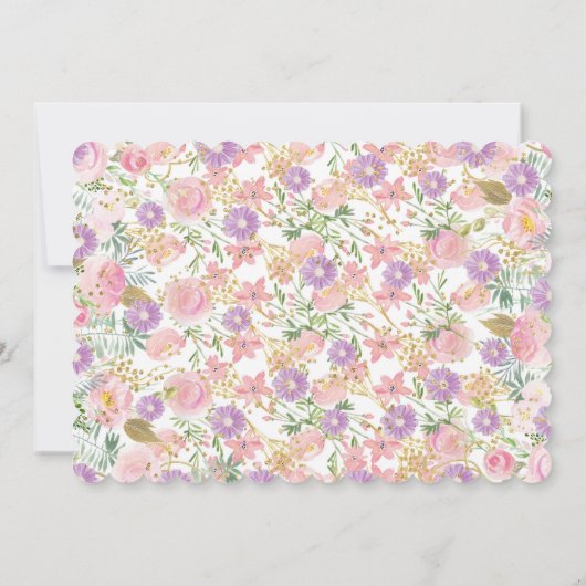 Cumpleaños de la Princesa Einladung (Rückseite)