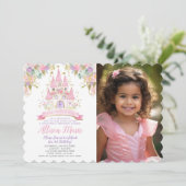 Cumpleaños de la Princesa Einladung (Stehend Vorderseite)