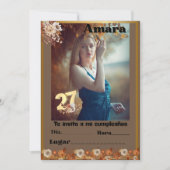 cumpleanos Invitation Einladung (Vorderseite)