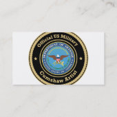 Cumshaw Artist Visitenkarte (Rückseite)