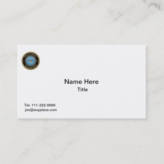 Cumshaw Artist Visitenkarte (Vorderseite)