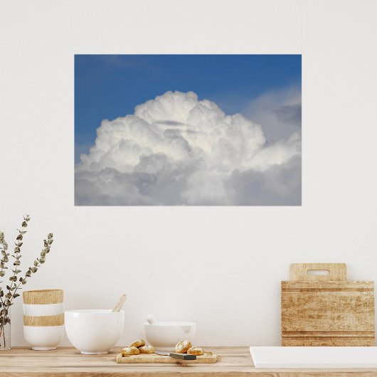 Cumulonimbus Poster (Küche)